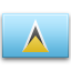 Country flag: St. Lucia